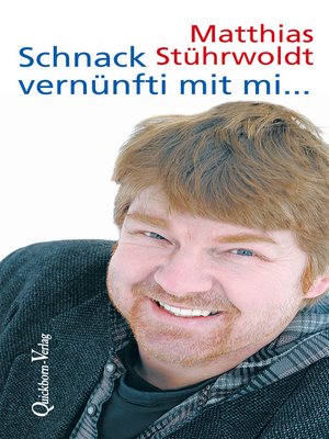 cover image of Schnack vernünfti mit mi...